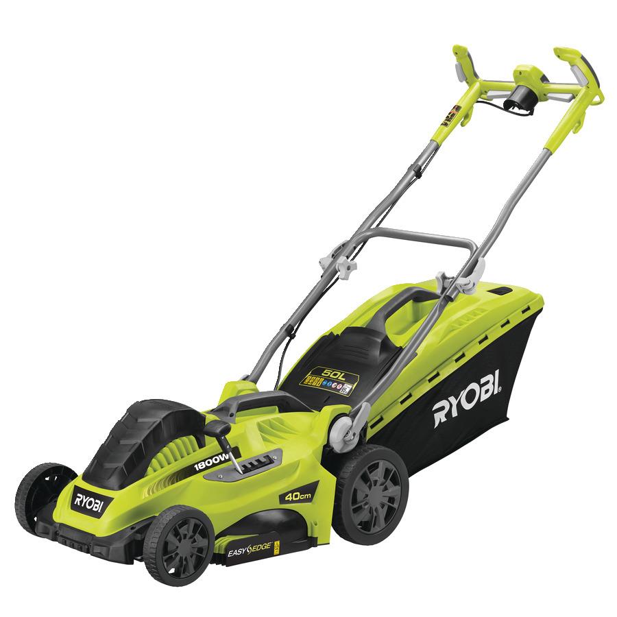 Газонокосарка мережева Ryobi RLM18E40H 1800Вт 40см 50л 20-70мм 13кг