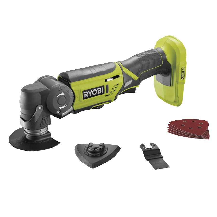 Багатофункціональний інструмент акумуляторний реноватор Ryobi ONE+ R18MT-0 18В 10000-20000об/хв кут коливань 3.2° 1кг без АКБ та ЗП