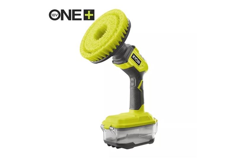 Щітка акумуляторна Ryobi ONE+ R18CPS-0 18В диск 15см 210об/хв IPX7 1.2кг без АКБ та ЗП