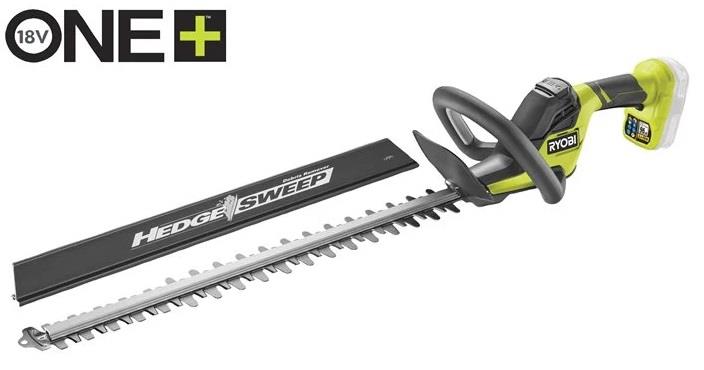 Кущоріз акумуляторний Ryobi ONE+ RY18HT55A-0 18В 55см крок різу 24мм 2.4кг без АКБ та ЗП