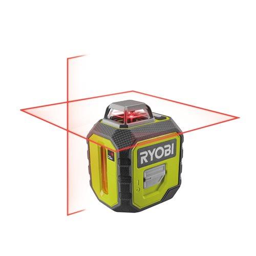 Нівелір лазерний Ryobi RB360RLL до 20м 360° червоний промінь 0.5кг