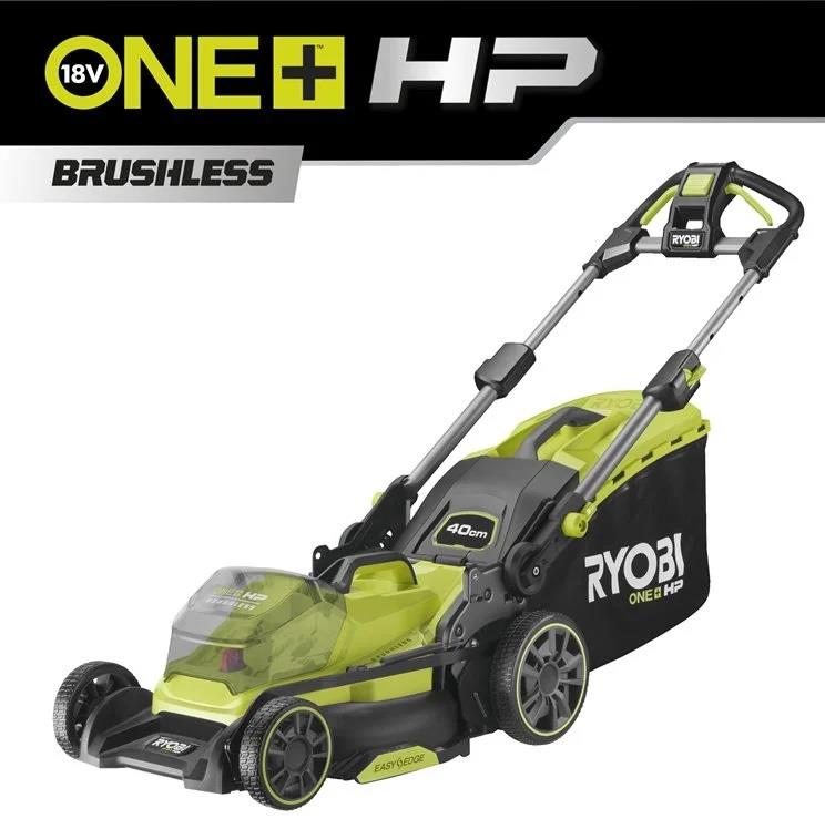 Газонокосарка акумуляторна Ryobi ONE+ HP RY18LMX40B-0 18В 40см 40л 25-70мм 18.2кг без АКБ та ЗП