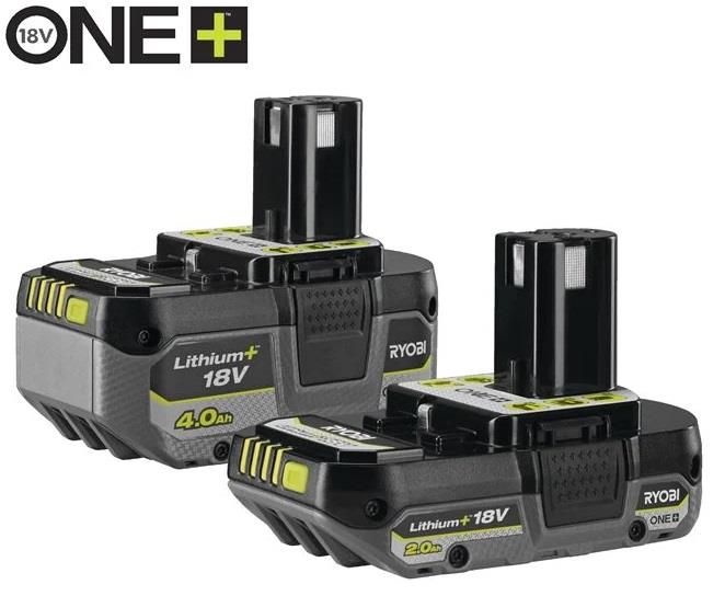 Набір акумуляторів Ryobi ONE+ RB18242X 18В 1х2А·год 1х4А·год