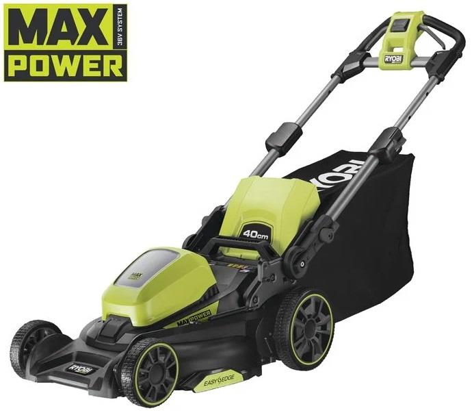 Газонокосарка акумуляторна Ryobi Max Power RY36LM40A-0 36В 40см 50л 25-75мм 18.6кг без АКБ та ЗП