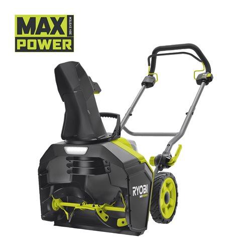 Машина снігоприбиральна акумуляторна Ryobi Max Power RY36STX45A-140 36В 1х4А·год ширина 45см викид 8м глибина 25см 21кг