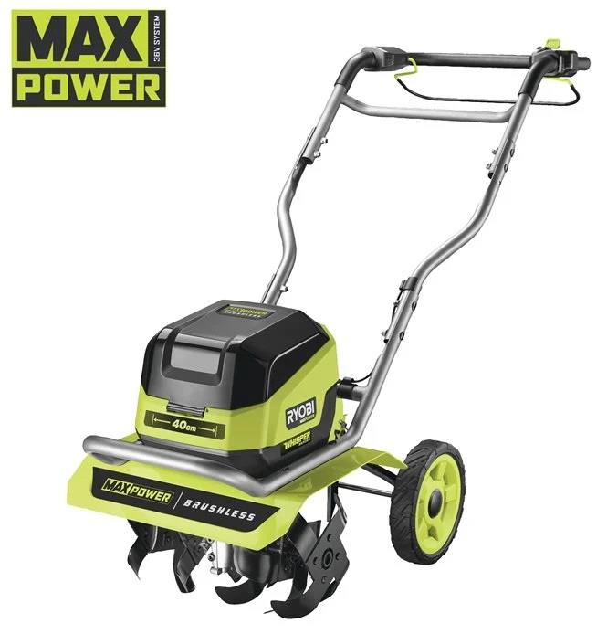 Культиватор акумуляторний Ryobi Max Power RY36CVXA-0 36В шир. 40см глиб.20см 28кг без АКБ та ЗП