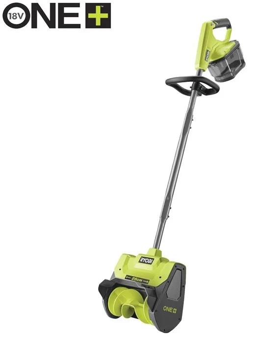 Снігоприбирач акумуляторний Ryobi ONE+ RY18ST25A-0 18В ширина 25см викид 6м глибина 15см 5.3кг без АКБ та ЗП