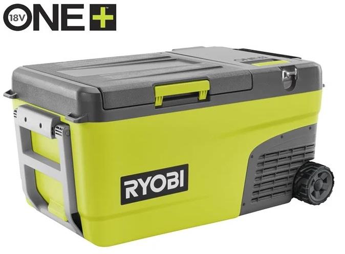 Холодильник акумуляторний мобільний Ryobi ONE+ RY18CB23A-0 18В/220В/12В 23л 2хUSB +20…-20°С 13.5кг без АКБ та ЗП