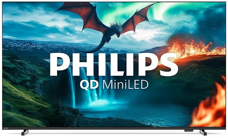 Телевізор 55" Philips MiniLED 4K 60Hz Smart Titan OS Black