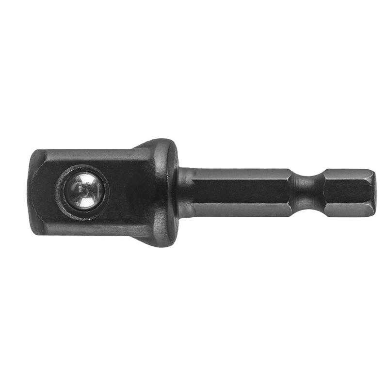 Перехідник Neo Tools, 1/4" Hex 1/2" квадрат, ударний, сталь S2