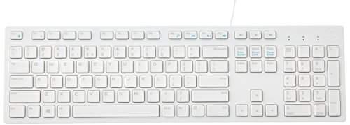 Клавіатура Dell Multimedia Keyboard-KB216 US International - White