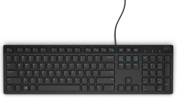 Клавiатура Dell Multimedia Keyboard-KB216 Russian (QWERTY) - Black