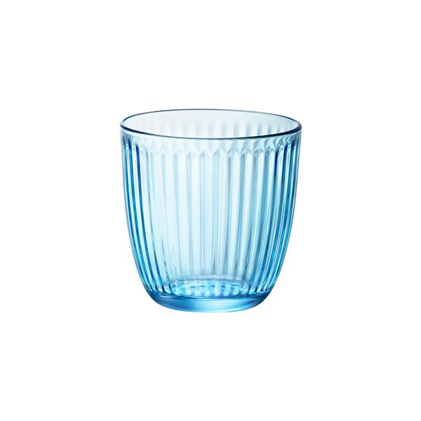 Стакан Bormioli Rocco LINE ACQUA LIVELY BLUE  низ., 290 мл