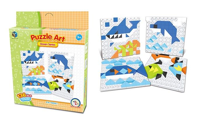 Пазл Same Toy Мозаика Puzzle Art Ocean serias 136 эл. 5990-4Ut