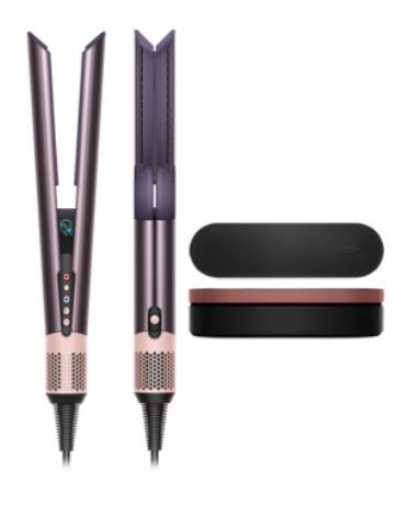 Випрямляч Dyson з вологого на сухе HТ01 Airstrait Jasper/Plum, темп.режимів-3, 80-140С, OLED-дисплей, кейс, метал, фіолетовий