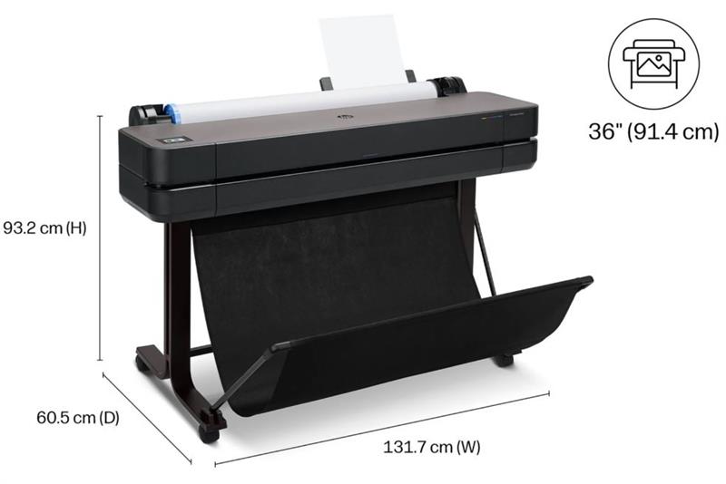 Принтер HP DesignJet T650 36" з Wi-Fi