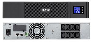 Джерело безперебійного живлення Eaton 5SC, 1500VA/1050W, RM 2U, LCD, USB, RS232, 8xC13