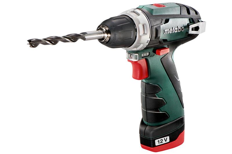 Шурупокрут-дриль акумуляторний Metabo BS Basic 12В 2x2А·год 17·34Нм 0-360·0-1400об/хв 0.95кг