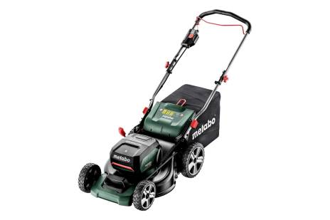 Газонокосарка акумуляторна Metabo RM 36-18 LTX BL 46 18В акб 2х5.2А·год 46см 55л 25-80мм 25.9кг