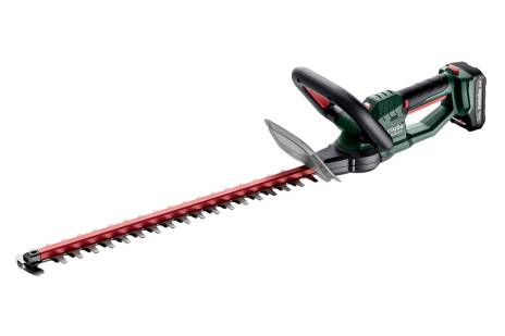 Кущоріз акумуляторний Metabo HS 18 LTX 55 18В акб 2х2.0А·год 55см D різу 19мм 2600об/хв 2.6кг