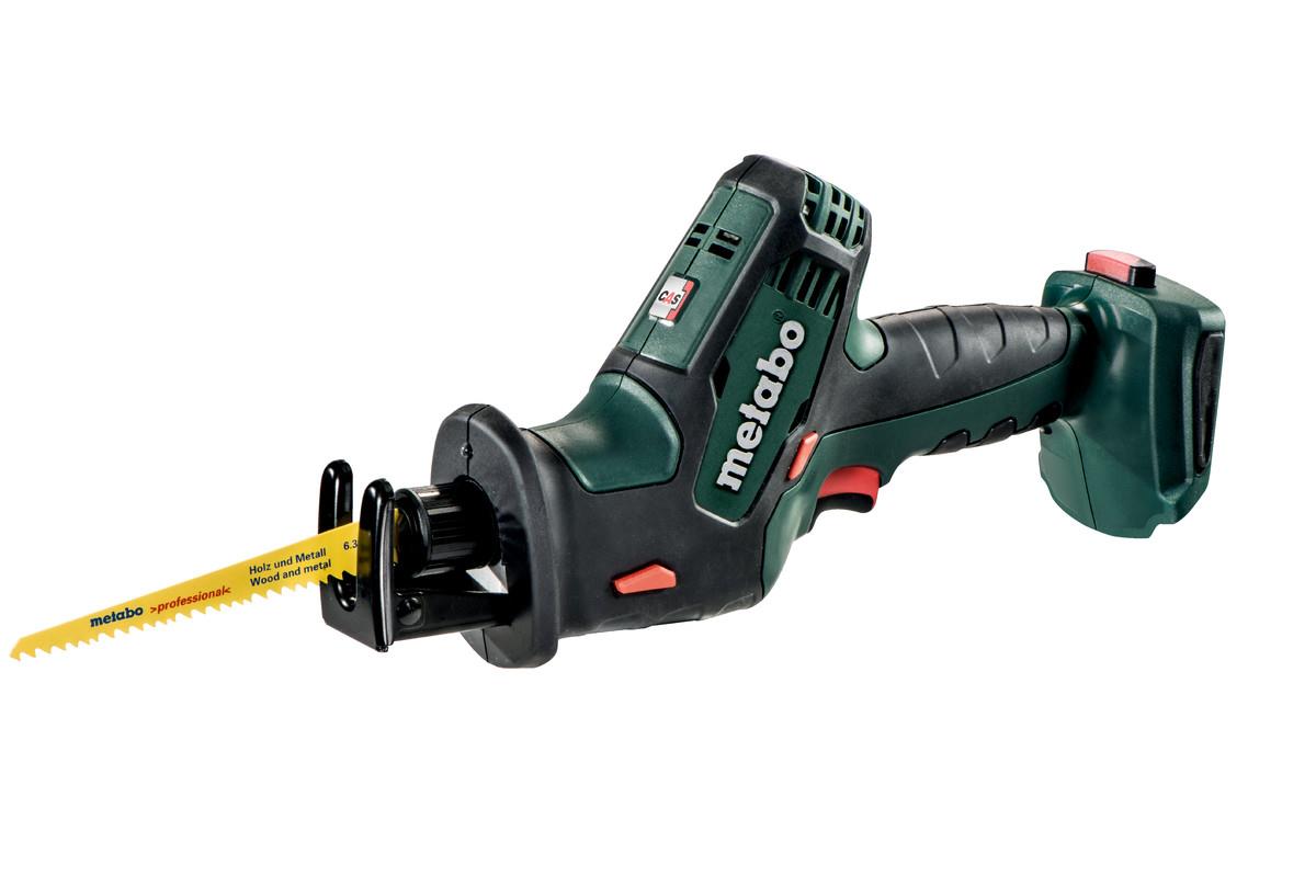 Пила шабельна акумуляторна Metabo SSE 18 LTX COMPACT 18В пропил 120мм хід 13мм 1.4кг без АКБ та ЗП