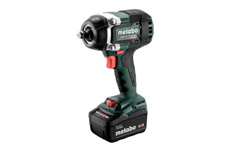 Гайковерт ударний акумуляторний Metabo SSW 18 LTX 800 BL 18В акб 2х5.2А·год 800Нм 0-2575об/хв 0-3300уд/хв кейс ЗП ASC 55 2.6кг
