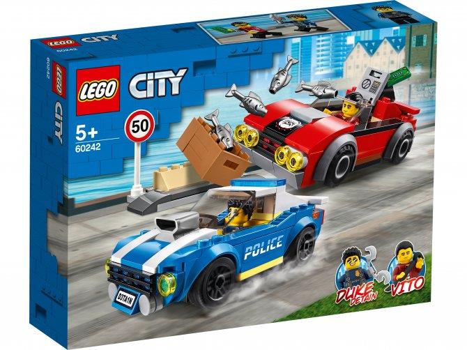 Конструктор LEGO City Арест на шоссе 60242