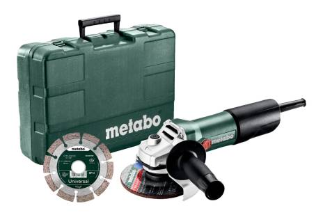 Шліфмашина кутова Metabo W 850-125 125мм 125мм 1900Вт 7000-11500об/хв кейс 1.8кг