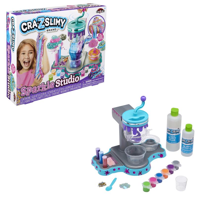 Слайм Cra-Z-Art Glitter Sparkle Studio, набір 22од