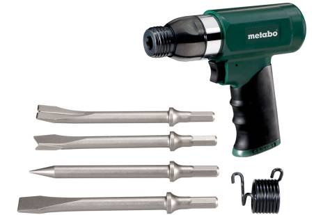 Молоток відбійний пневматичний Metabo DMH 30 SET 6.2бар 3000уд/хв набір оснастки кейс 2кг
