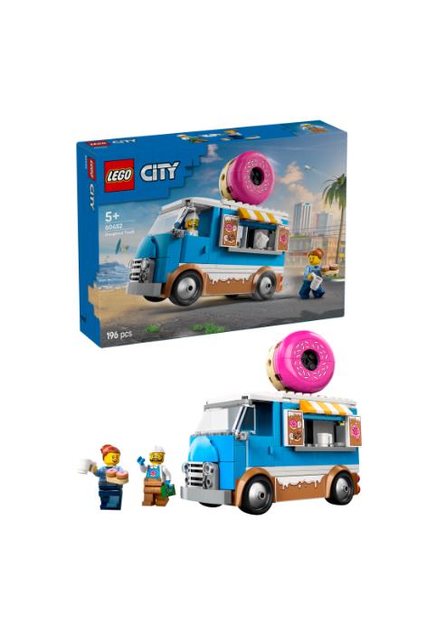 Конструктор LEGO City Вантажівка з пончиками