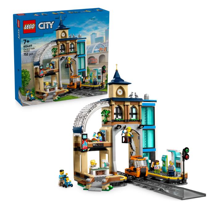Конструктор LEGO City Центральний залізничний вокзал