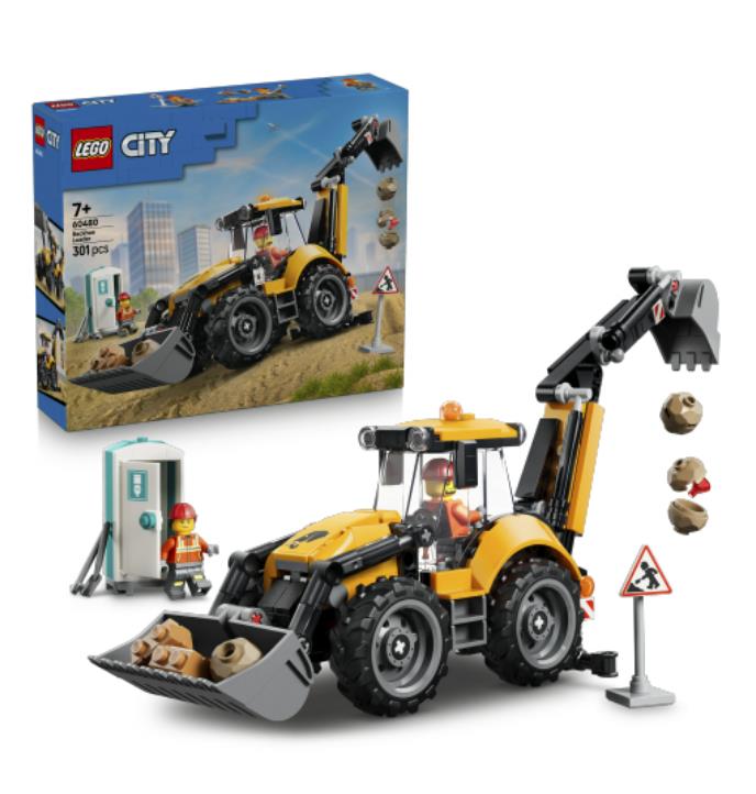 Конструктор LEGO City Жовтий екскаватор-навантажувач