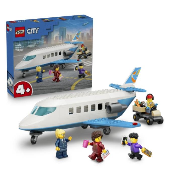 Конструктор LEGO City Пасажирський літак