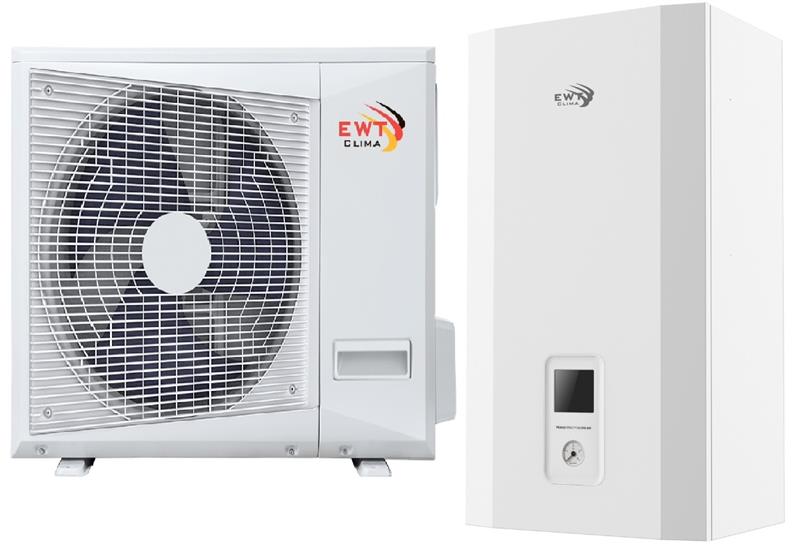 Тепловий насос EWT CLIMA HP-100CV1S/HP-IDU12C1, повітря-вода, 10кВт, 220В