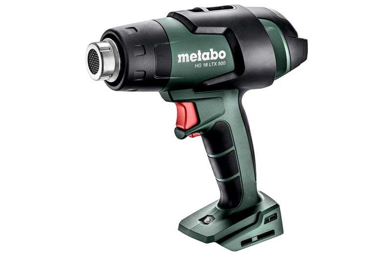 Фен будівельний акумуляторний Metabo HG 18 LTX 500 18В 300/500°C 200л/хв 0.7кг без АКБ та ЗП