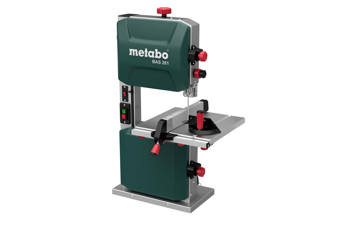 Пила стрічкова Metabo BAS 261 Precision 400Вт ВхШ різу 103х245мм швидкість різу 735м/хв стіл 328х335мм 32.5кг