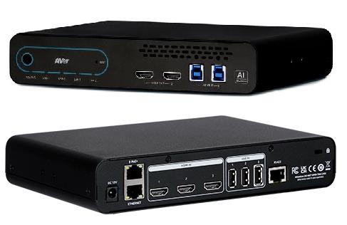 Інтерактивний контролер AVer MT300N, 3x HDMI in, 2x HDMI out, 3x USB in, 2x USB out, 3x RJ45, RS-422, PoE+, NDI HX3, чорний