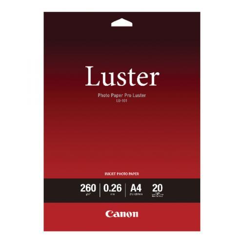 Папір Canon A4 Luster Photo Paper Pro LU-101 20 арк.
