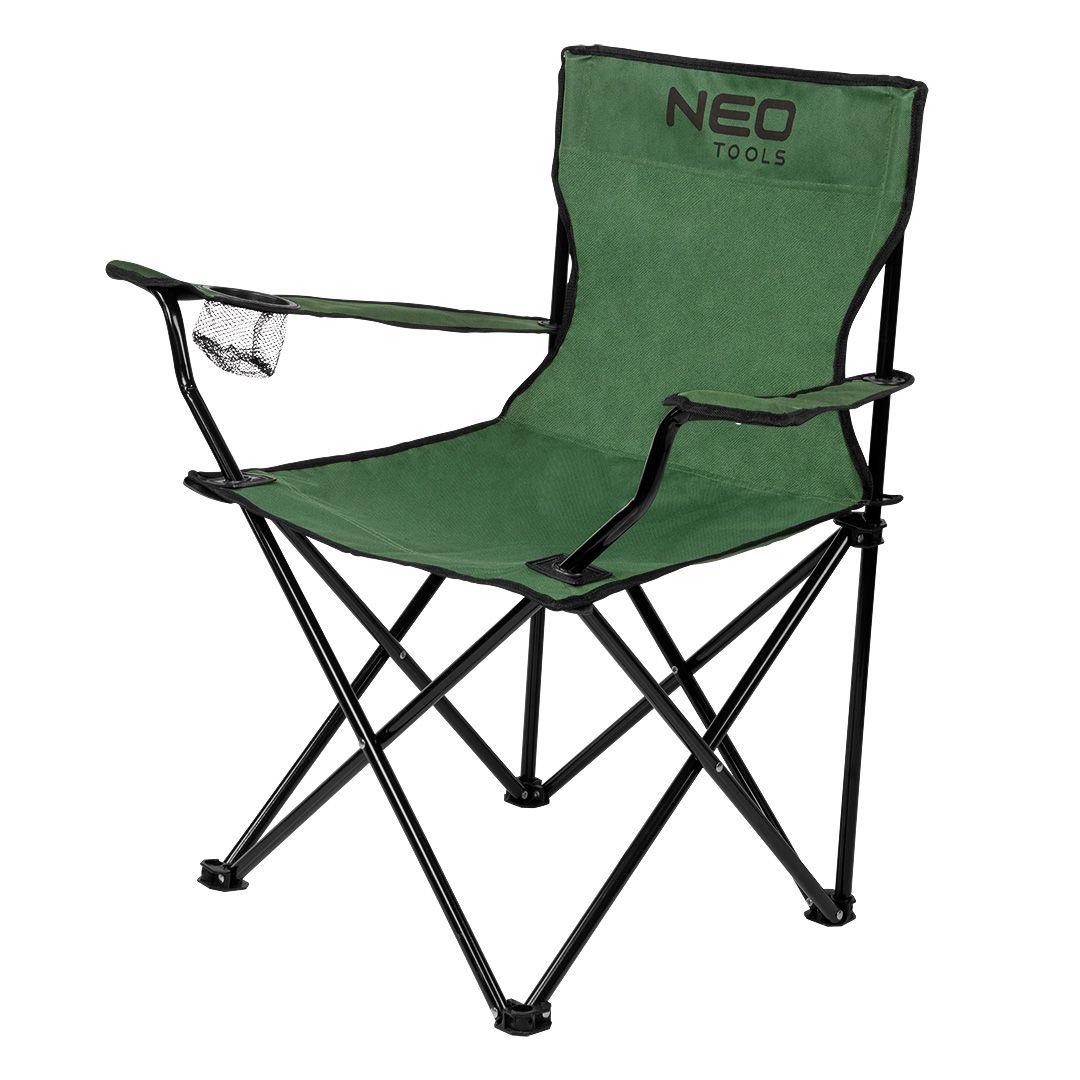 Стілець розкладний Neo Tools, 79x39x43см, до 120кг, 1.8кг, чохол