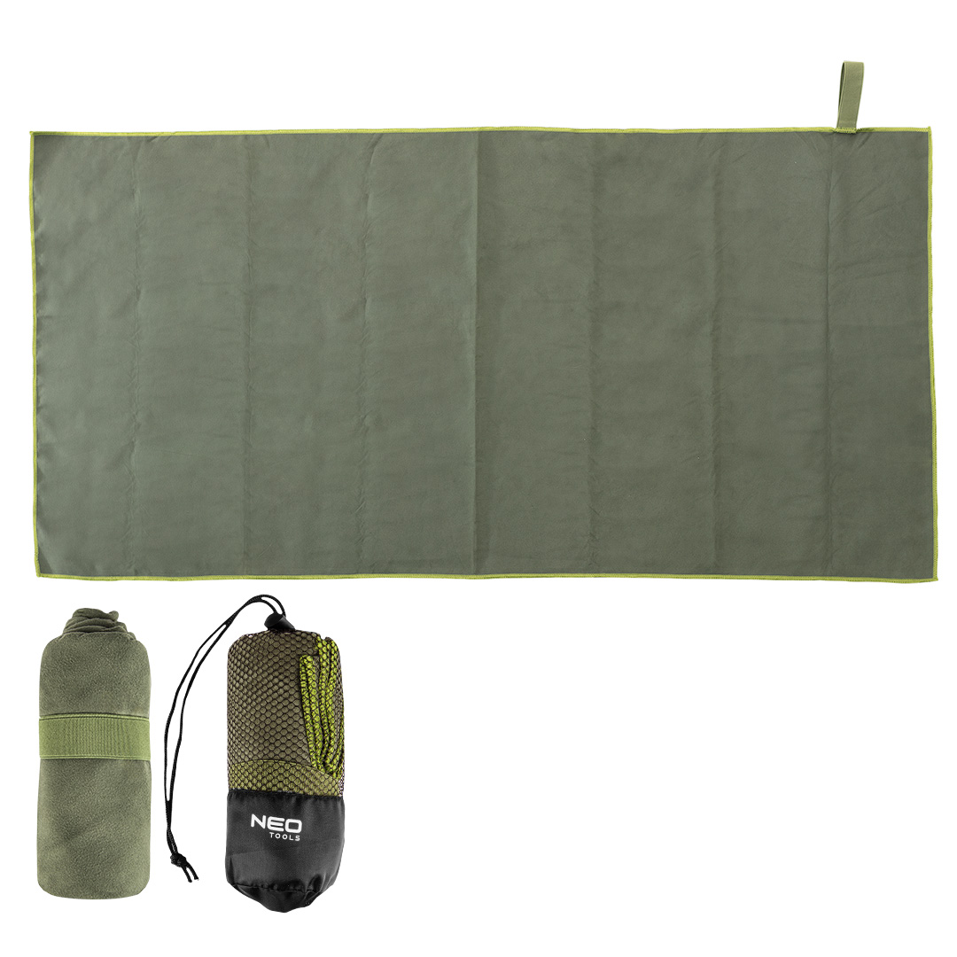 Рушник швидковисихаючий Neo Tools 120x60см 80% поліестер, 20% поліамід 0.17кг