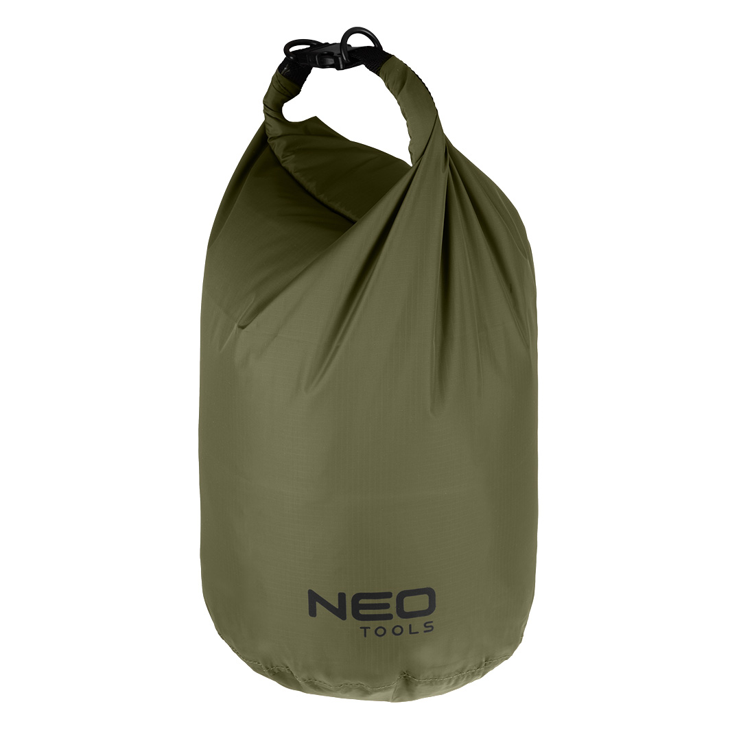 Сумка Neo Tools, нейлон 40D, 10л, водонепроникна, зелена