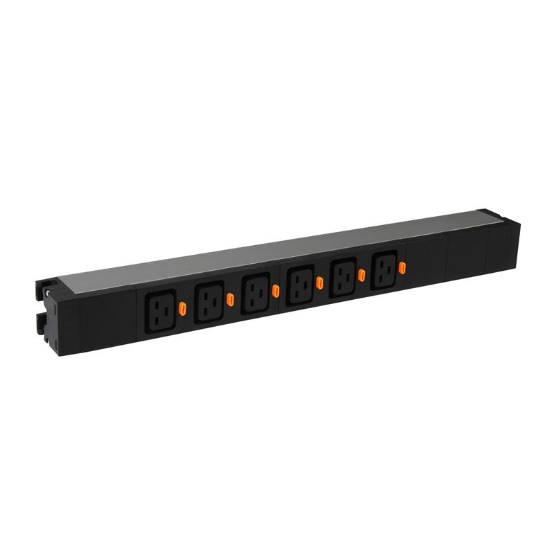 Пристрій розподілення електроживлення Legrand Rack PDU, 1U, 16А, (6) С19, terminal block