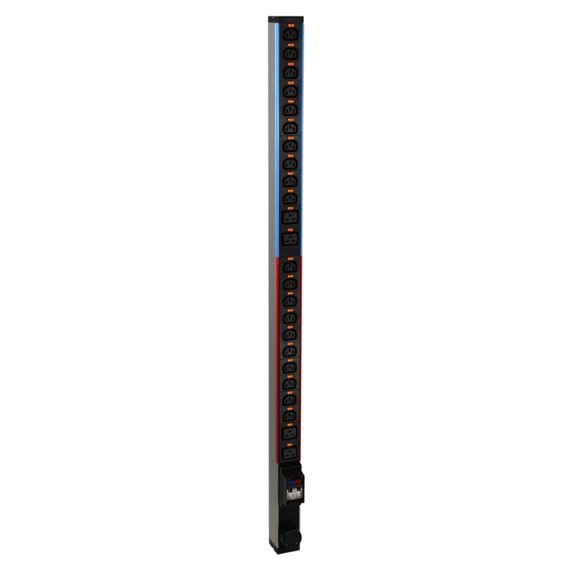 Пристрій розподілення електроживлення Legrand PDU, 0U, 32A, (20) С13, (4) С19, terminal block