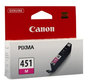 Картридж струменевий Canon CLI-451M (Magenta) PIXMA MG5440/MG6340