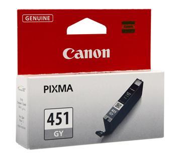 Картридж струменевий Canon CLI-451GY (Grey) PIXMA MG6340