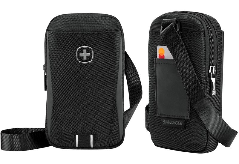Сумка через плече Wenger XE Compact Crossbody Monosling RFID Protection , чорний
