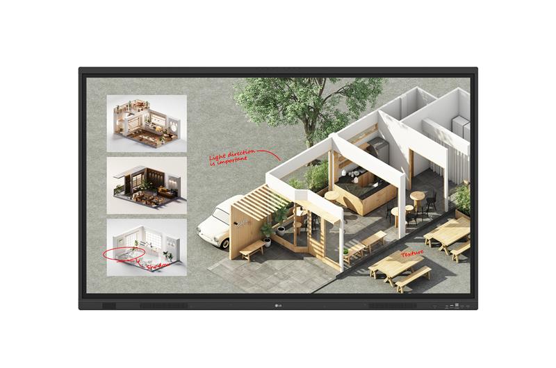 Дисплей інтерактивний 65" LG CreateBoard 65TR3DQ UHD 400nit 16/7 Android WiFi