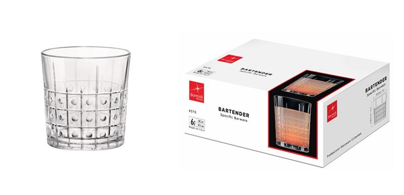 Набор стаканов Bormioli Rocco BARTENDER ESTE низ., 6*303 мл
