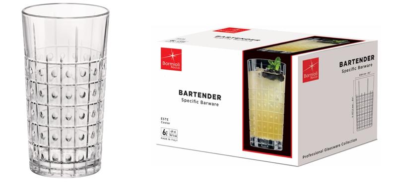Набор стаканов Bormioli Rocco BARTENDER ESTE COOLER выс., 6*490 мл